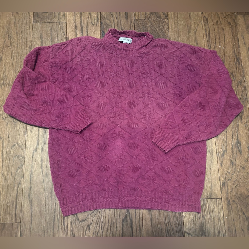 Vintage Retro Cabin Creek Sweater